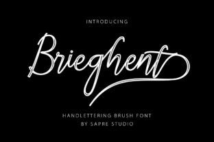 Brieghent: A Premium Script Font for Modern Campaigns