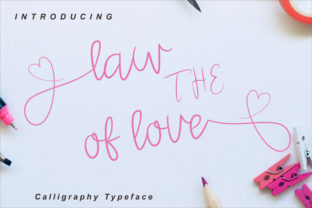 Choosing The Law of Love Font for Modern Web Design