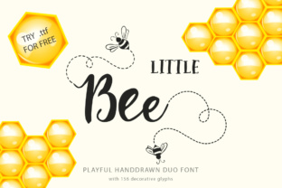 Crafting with Little Bee Duo: A Versatile Typeface for Makers