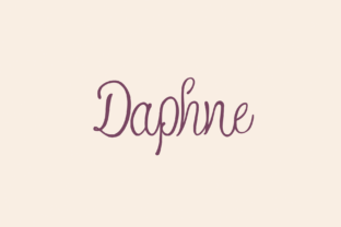 Daphne: The Handwritten Font That Stops the Scroll