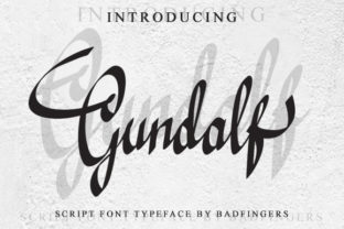 Gundalf: A Script Font That Elevates Brand Identity