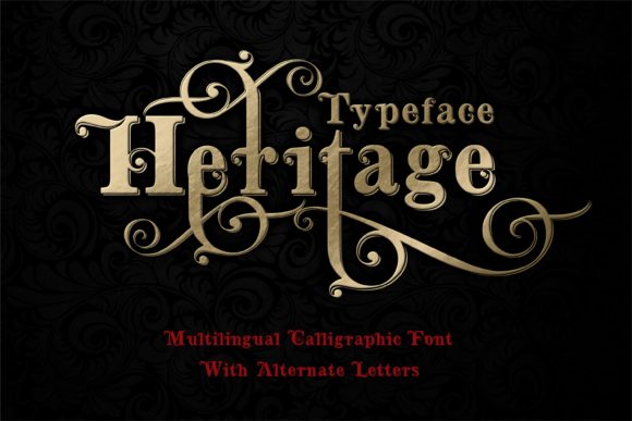 Heritage Font: Elevate Your Campaign Visuals