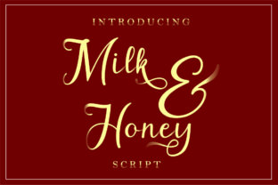 Milk Honey: A Designer’s Review of This Script Font