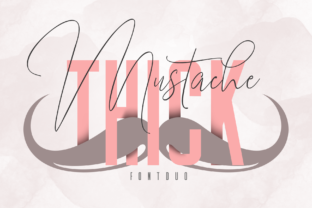 Mustache and Thick: A Versatile Typeface for Modern Web Design