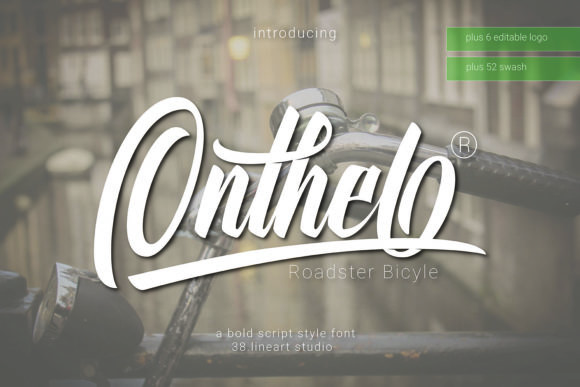 Onthel Typeface: Bold Script for Branding
