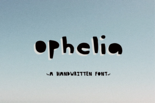 Ophelia: A Quirky Script Font for Editorial Design