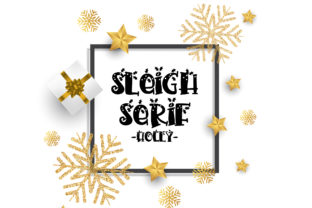 PN Sleigh Serif Holly Font for Makers