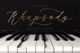 Rhapsody: The Script Font That Elevates Campaign Visuals
