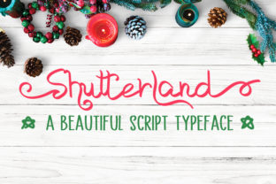 Shutterland: The Hand-Illustrated Typeface for Scroll-Stopping Brands