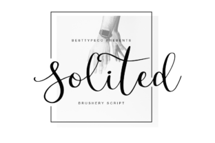 Solited Typeface: Elegant Script for Branding