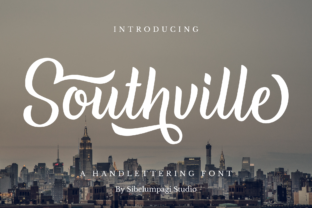Southville: The Hand-Lettered Font for Strong Brand Identity