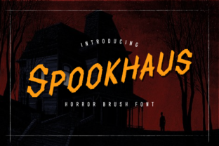 Spookhaus Font Review for Campaign Design