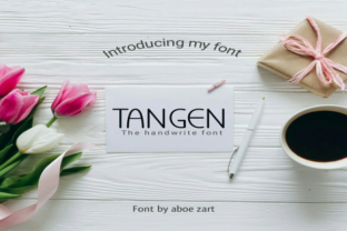 Tangen: The Modern Script Font for Clear Campaigns