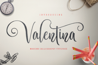 Valentina Font: Elegant Script for Handmade Labels