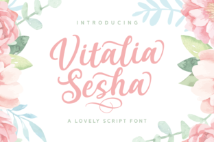 Vitalia Sesha Font Review for Designers