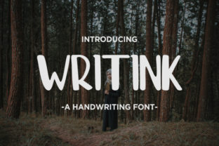 Writink: A Bold Handwritten Font for Brand Identity
