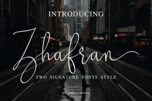 Zhafran Font: Elevate Your Handmade Brand